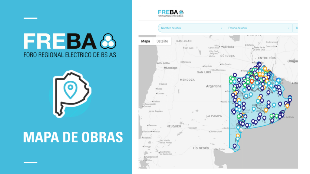 FREBA pone en valor el Mapa de Obras: una herramienta estratégica para planificar, visualizar y seguir la expansión del sistema